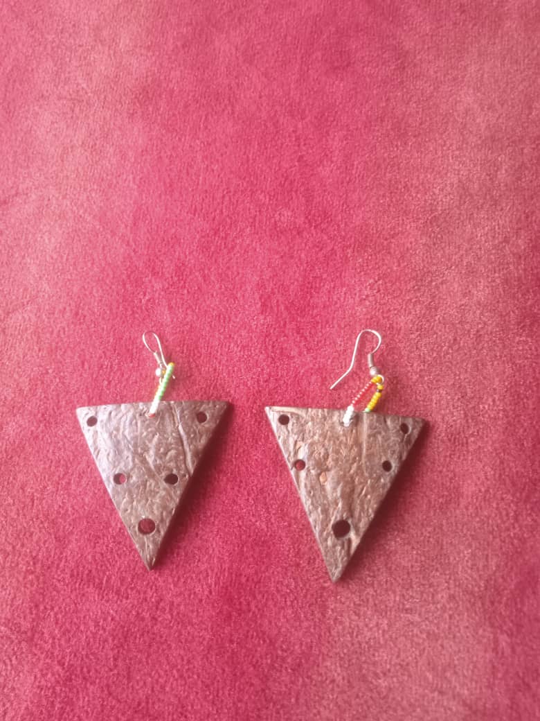 BOUCLES D'OREILLES EN COCO