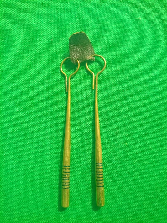 BOUCLES D'OREILLES EN BRONZE