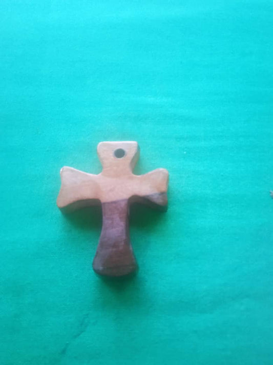 PENDENTIF EN BOIS D'ÉBÈNE