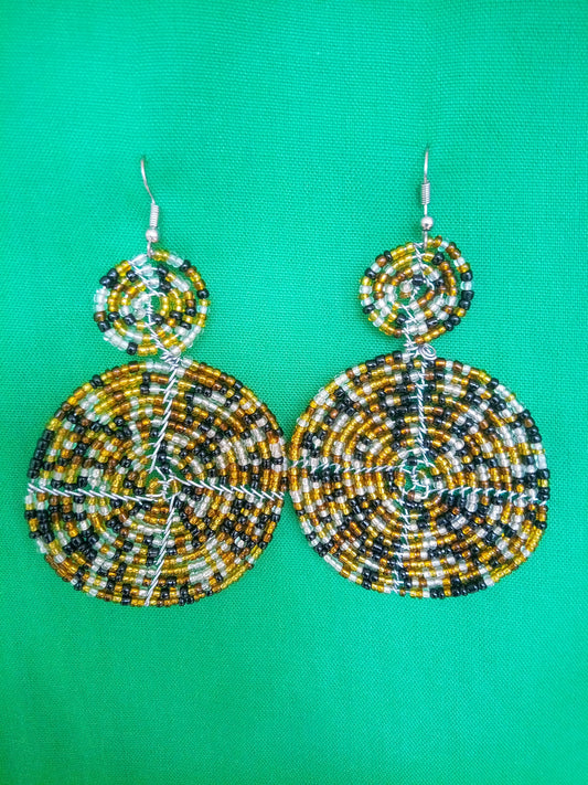 BOUCLES D'OREILLES PERLÉES